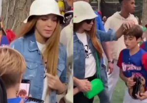 Hijo de Shakira cobra por foto a fans de su mamá y se vuelve viral